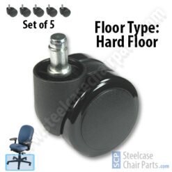 Hard Floor Casters for Steelcase Drive Chair