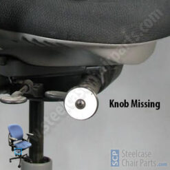 Steelcase Leap Chair Upper Back Force Tension Adjustment Knob Missing