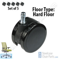 Hard Floor Casters for Steelcase Think Chair
