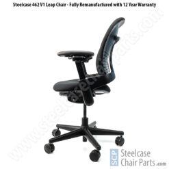 Remanufactured Steelcase 462 Leap V1 Office Chair - Black Frame - Crandall  Office Furniture